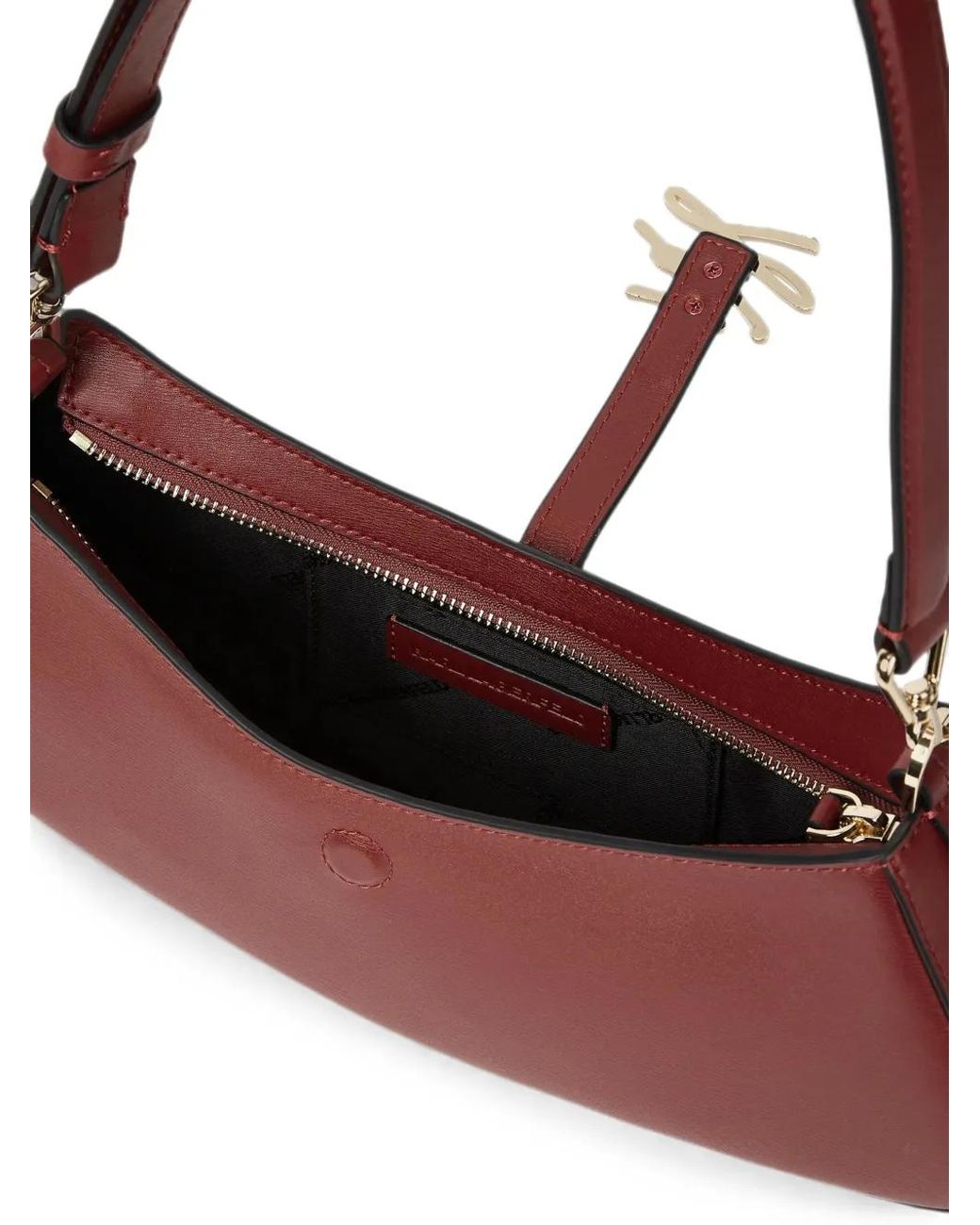 Karl Lagerfeld Red Petit Sac Porté Épaule K/Autograph