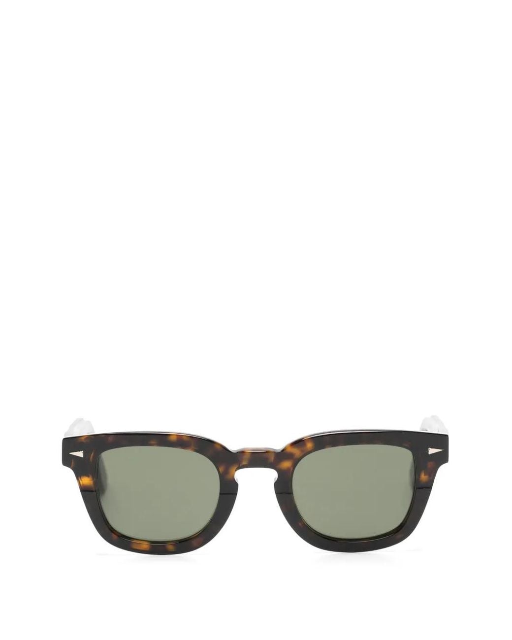 Ahlem Green Champ De Mars Square-Frame Sunglasses