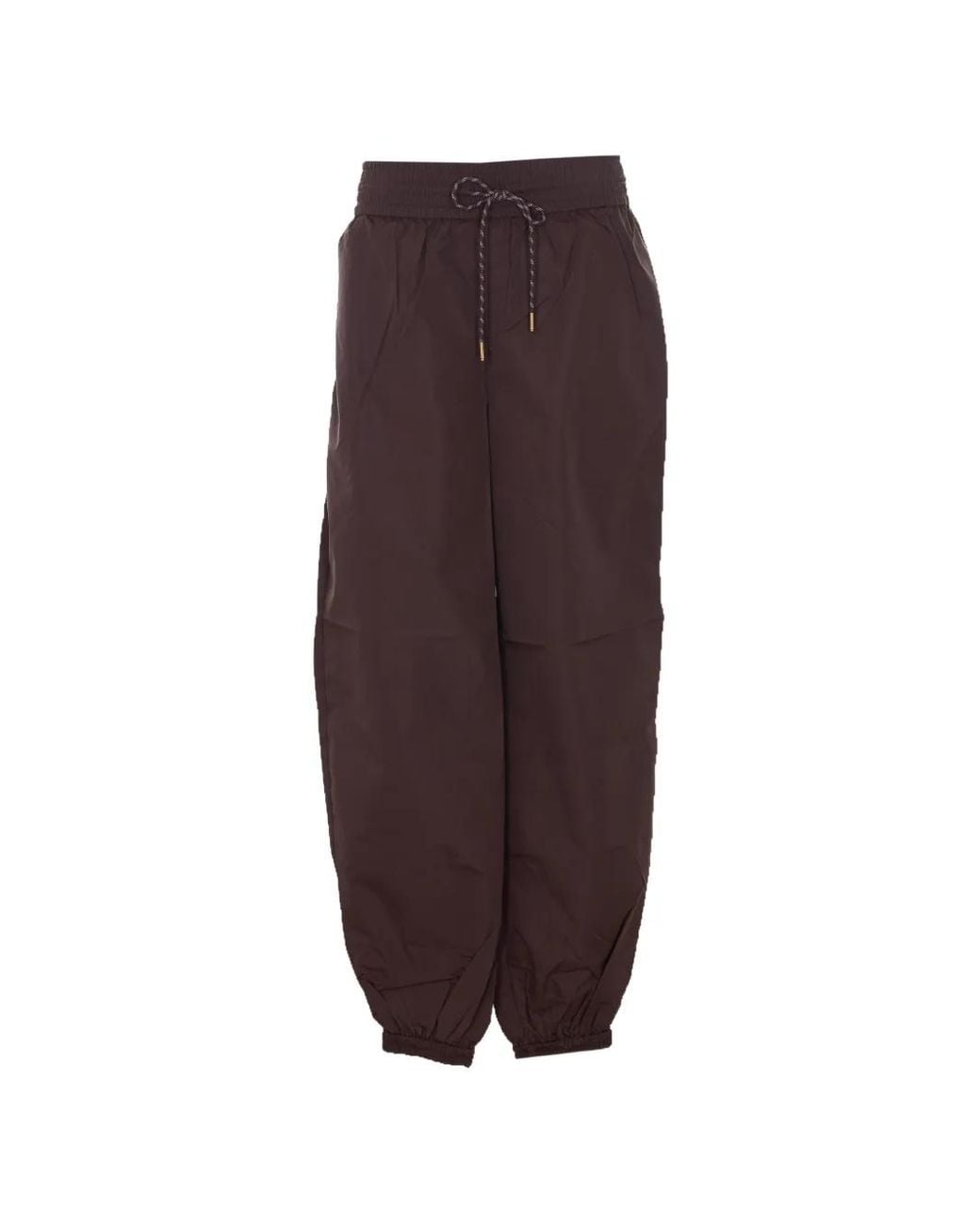 Zimmermann Purple Drawstring Elasticated-Cuff Track Pants