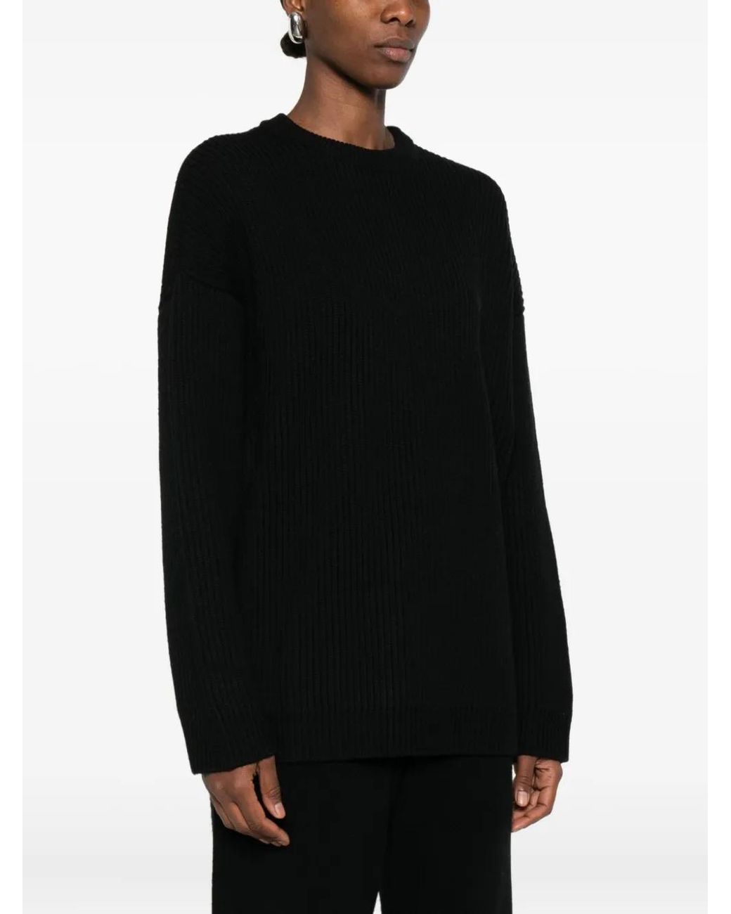 Entire studios Black Ribbed Sweater