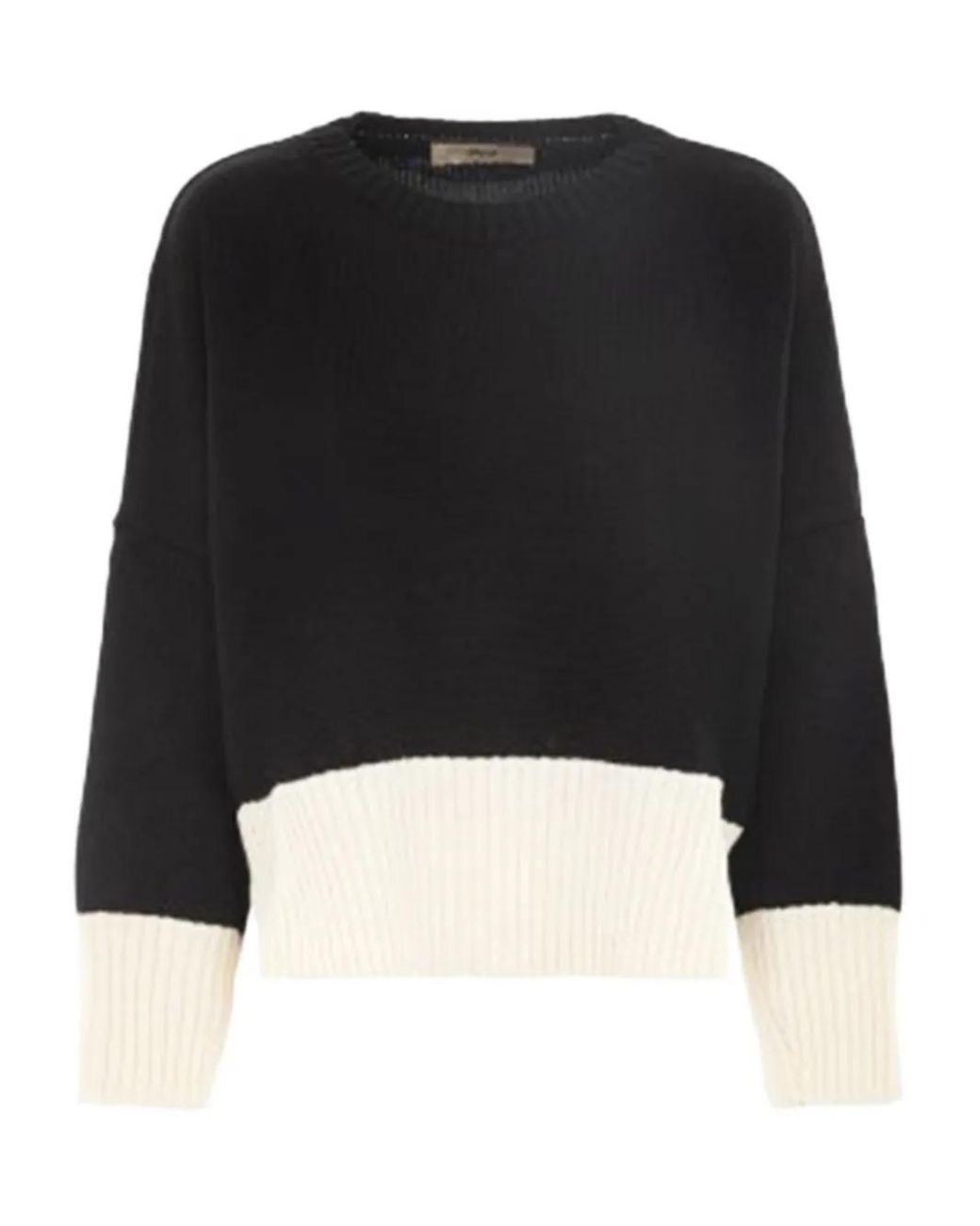 Pull À Design Colour Block Akep en coloris Black