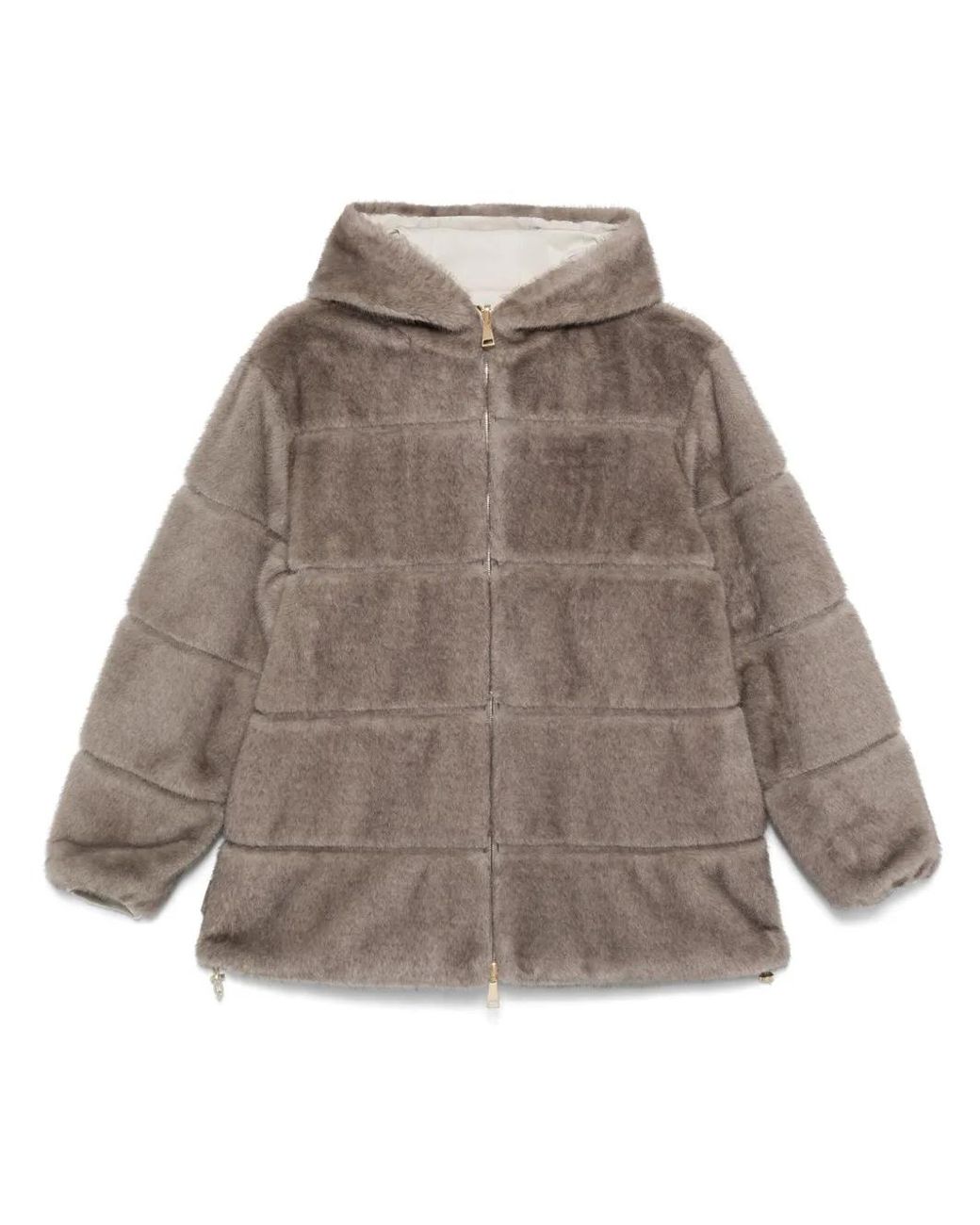 Moncler Brown Brissac Reversible Jacket