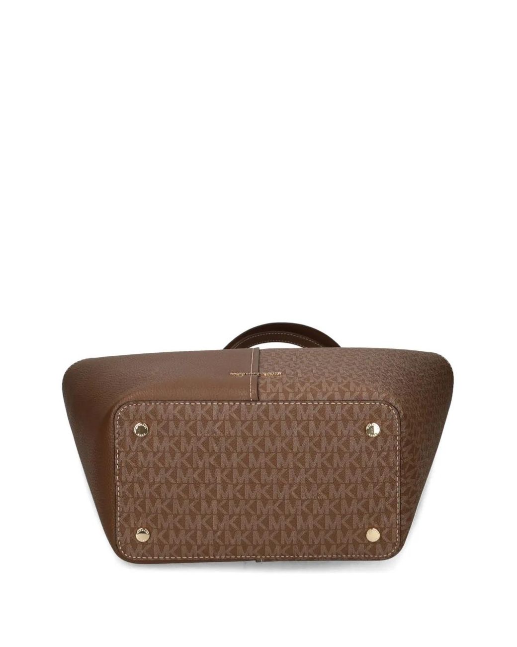 MICHAEL Michael Kors Brown Monogram Panel Tote Bag