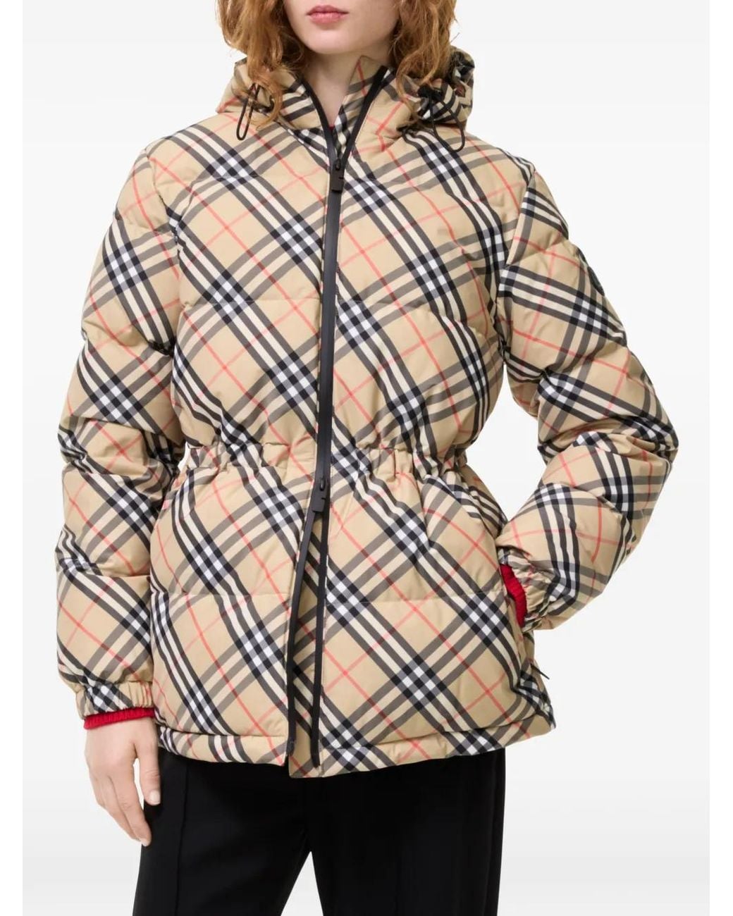 Burberry Natural Check Zip Jacket