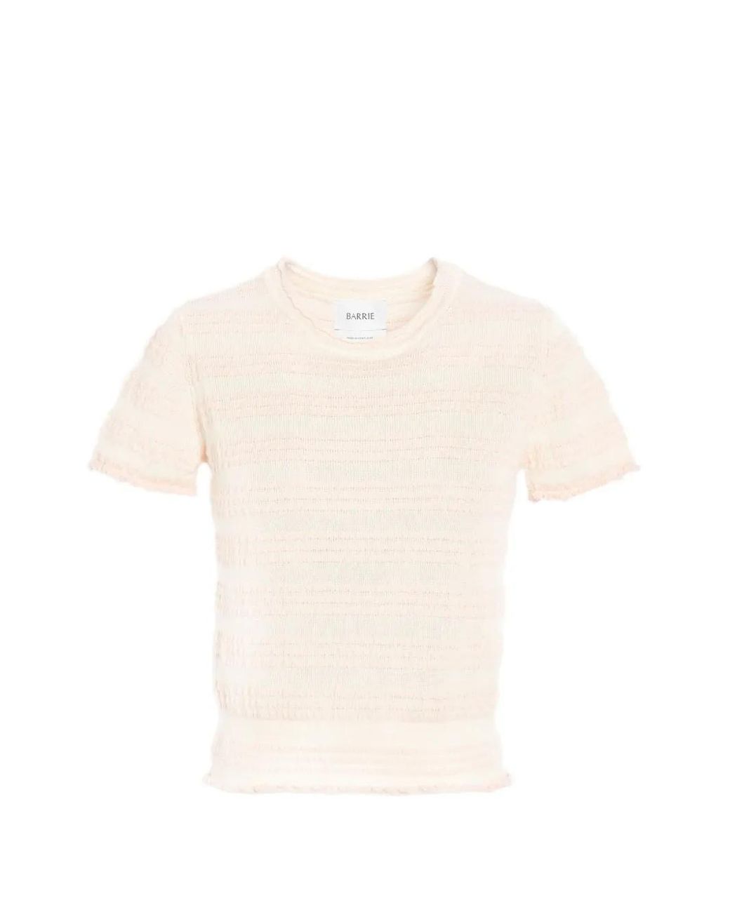 Barrie White Striped Top