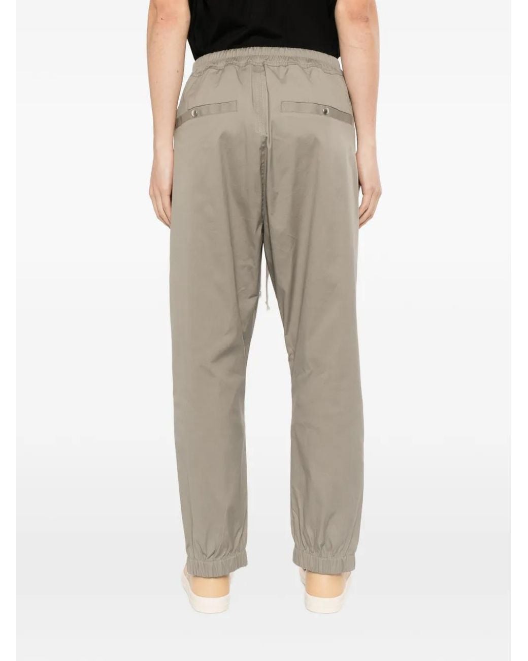 Rick Owens Green Tecuatl Track Pants for men