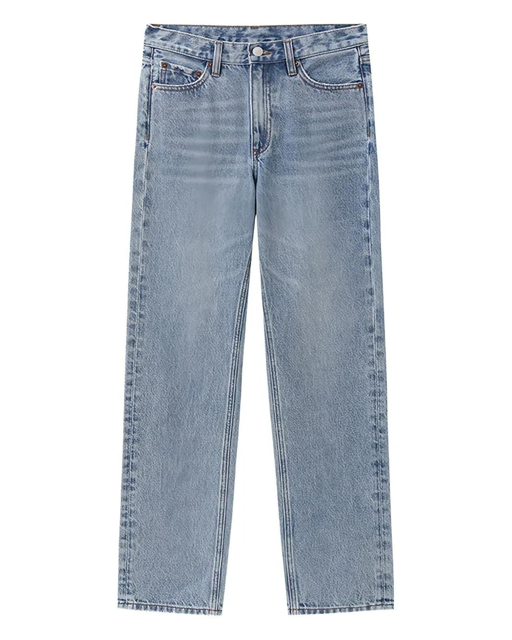 Hey Joanie Blue Logo-Patch Jeans