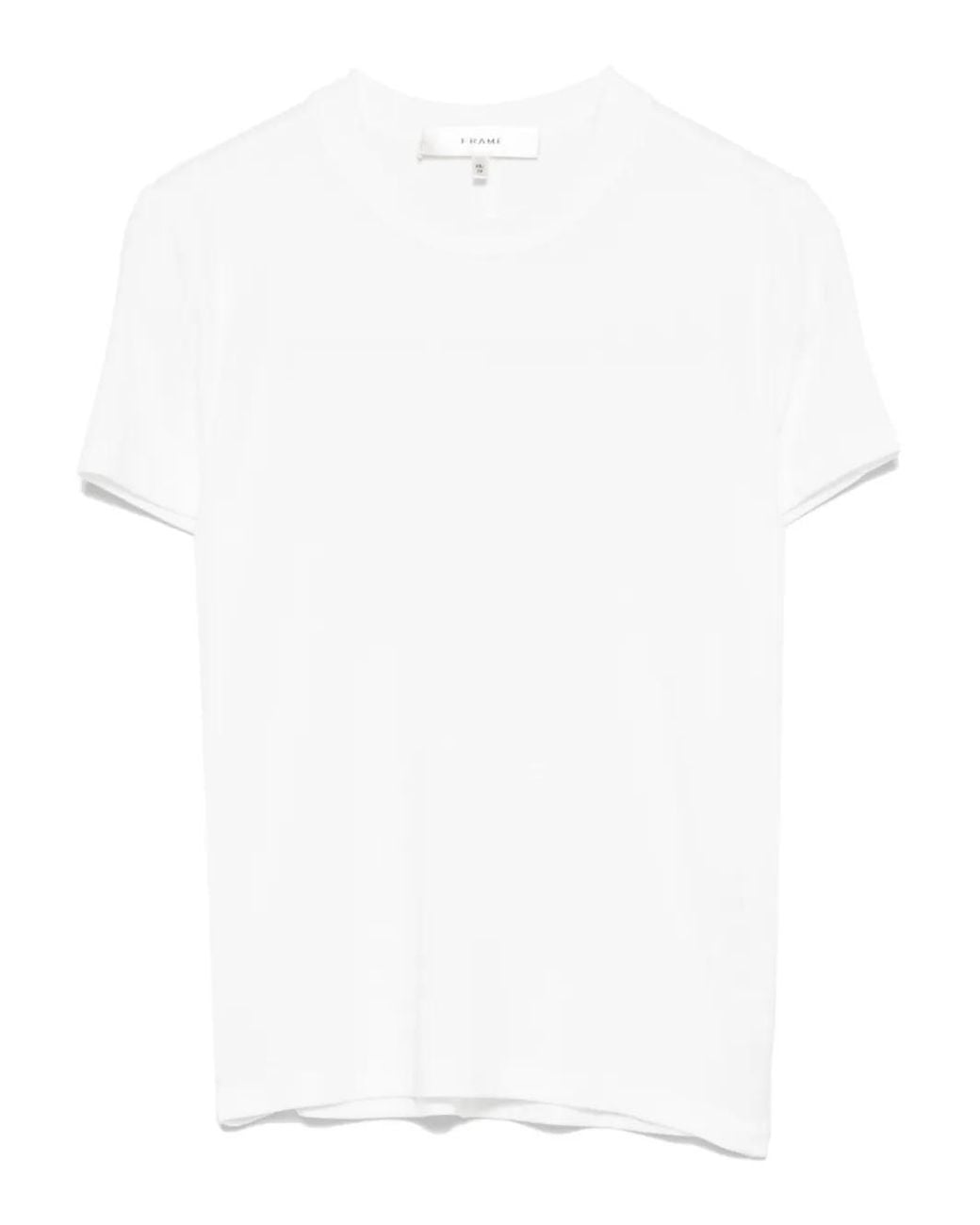 FRAME White The Rib T-Shirt