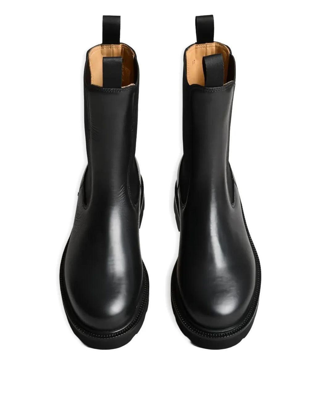 Henderson Black Leather Boots