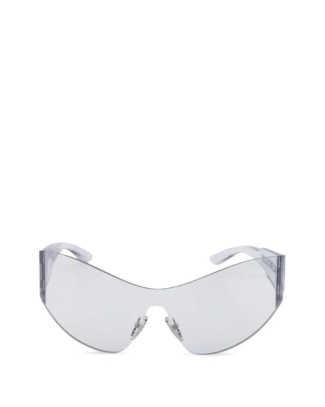 Balenciaga White Lunettes De Soleil Sans Monture