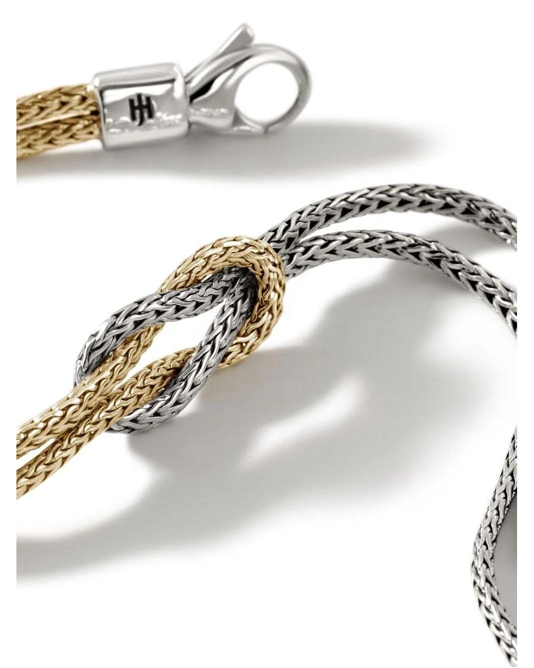 John Hardy Metallic 14Kt And Manah 1.8Mm Double-Row Bracelet