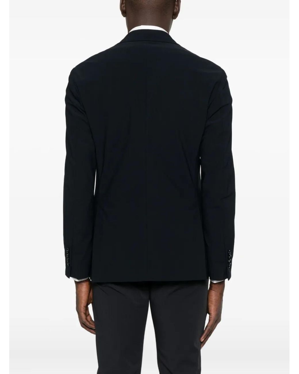 Lardini Blue Patch-Pocket Jacket for men