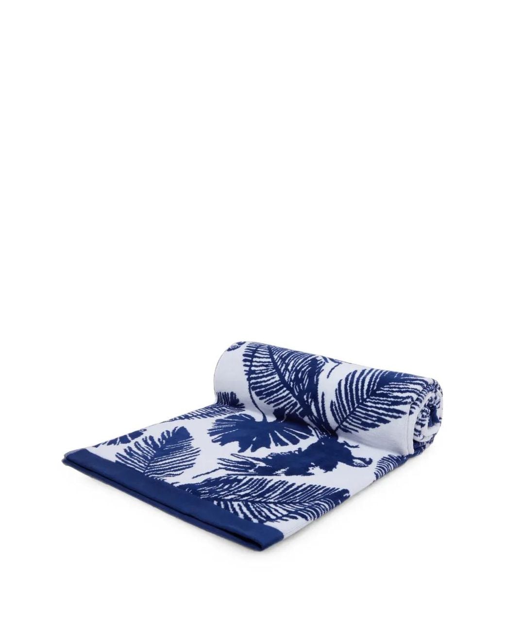 Vilebrequin Blue Papagaio Jacquard Beach Towel