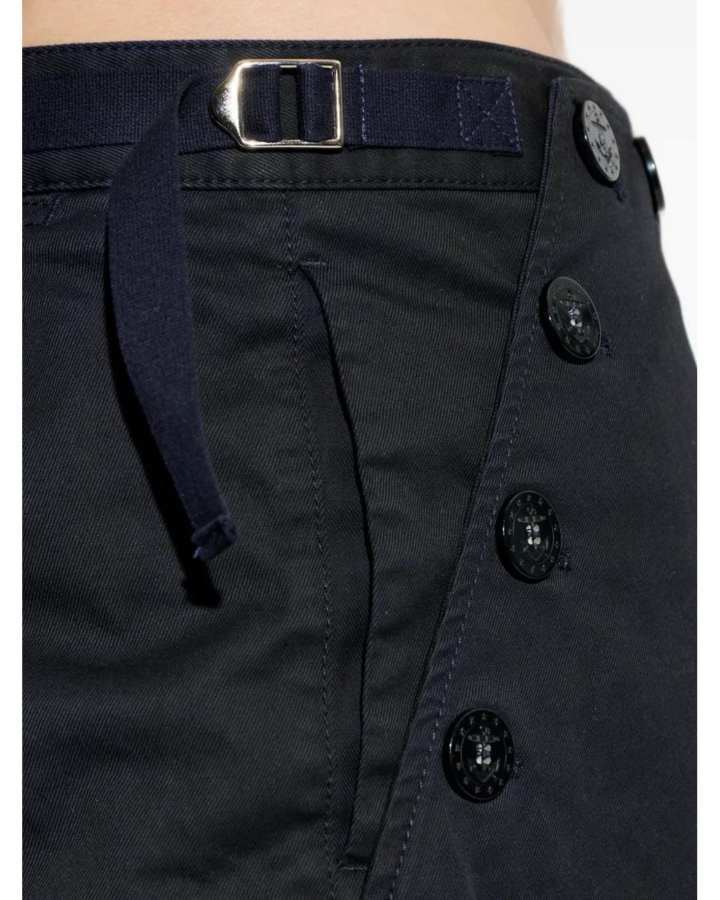 Pantalones Con Cordones DSquared² de hombre de color Blue