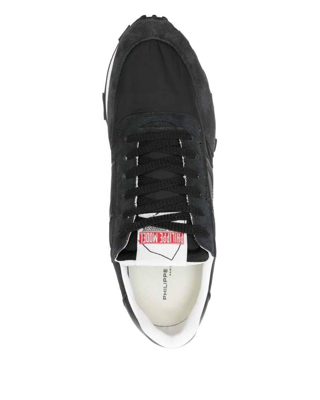 Philippe Model Black Trainers for men