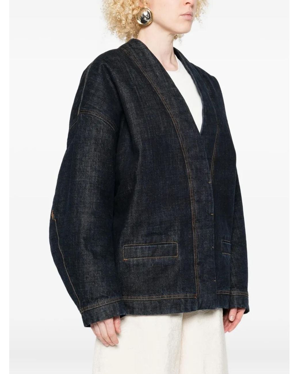 Jacquemus Blue The De-Nîmes Denim Cardigan
