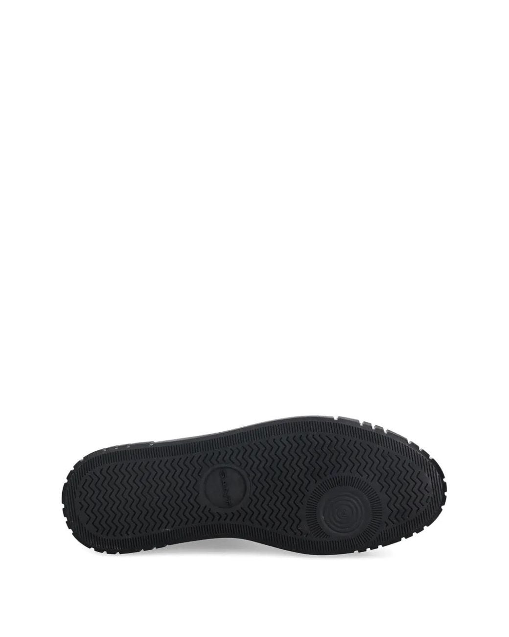Gant Black Platform Pull-Tab Boots