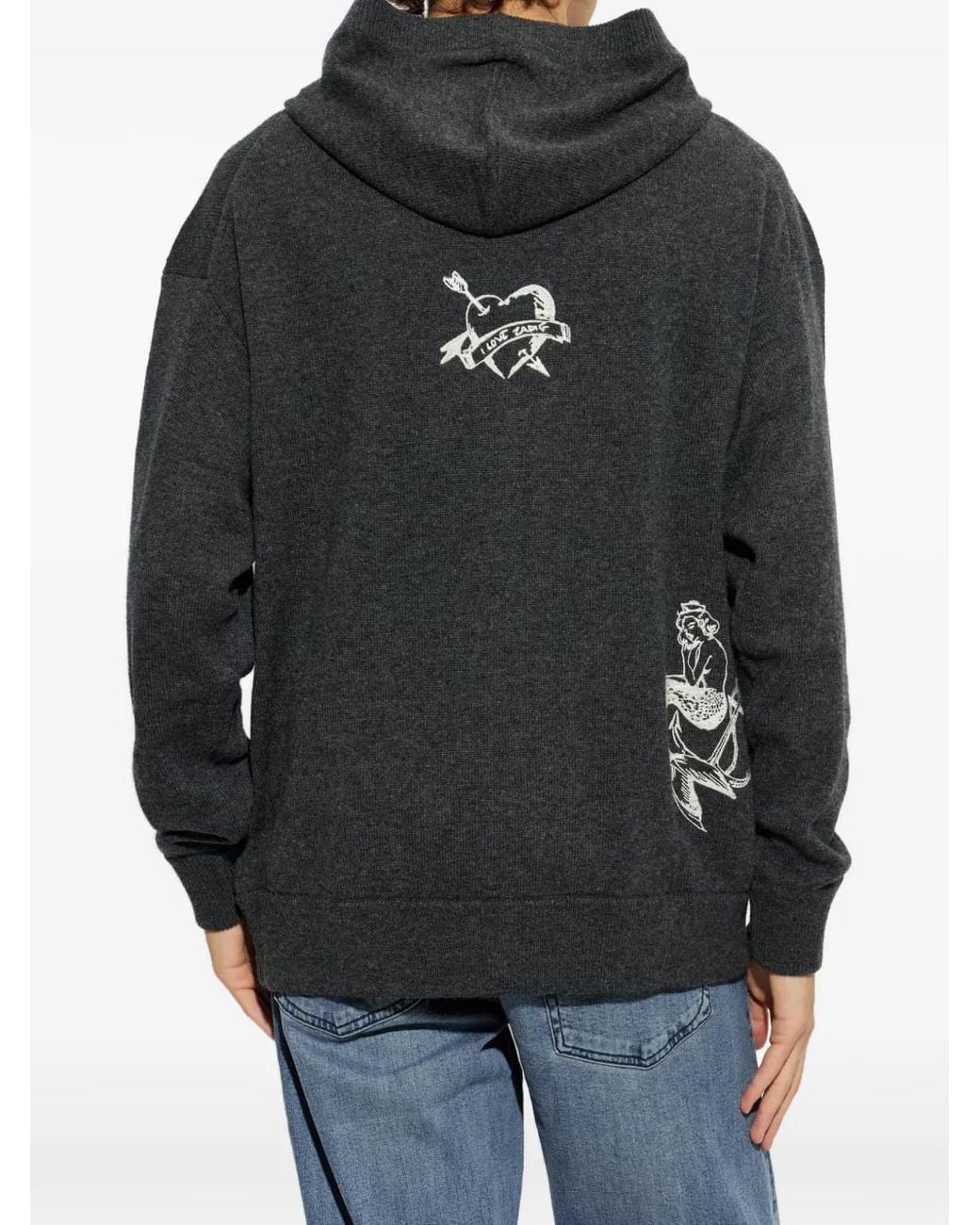 Zadig & Voltaire Black Camillo Cardigan for men