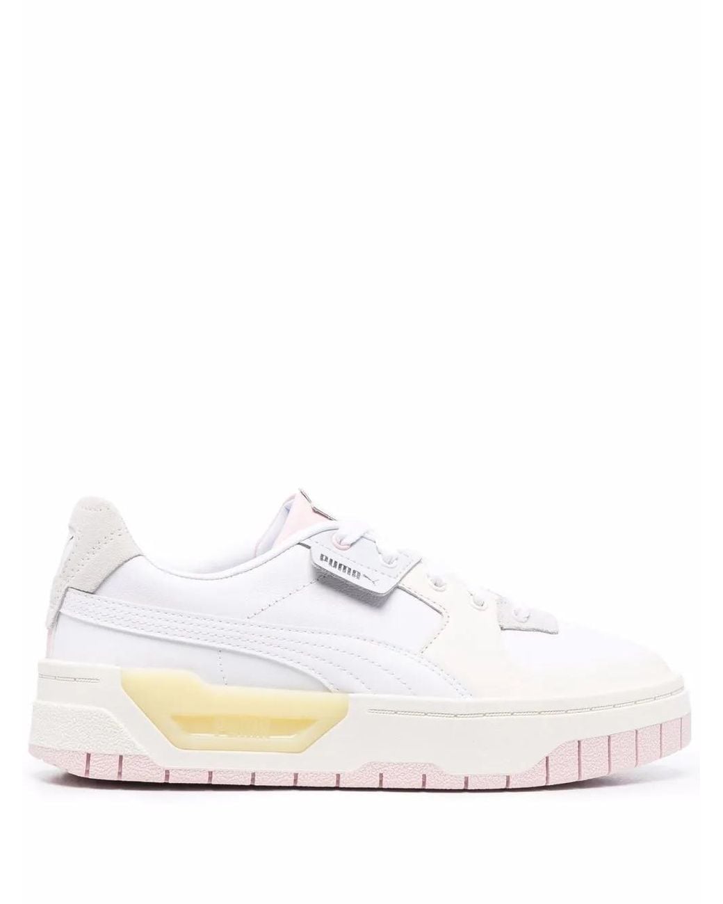 PUMA White Cali Dream Lace-Up Sneakers