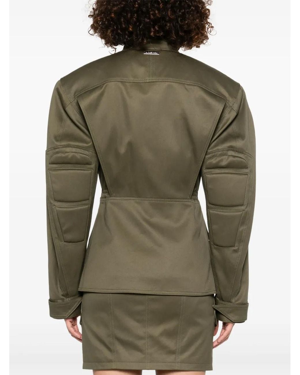 Chaqueta Tipo Cargo Mugler de color Green
