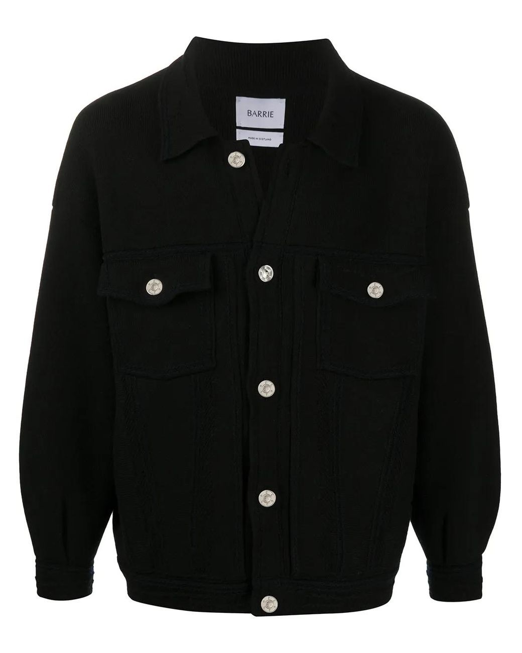 Barrie Denim Jack in het Black voor heren