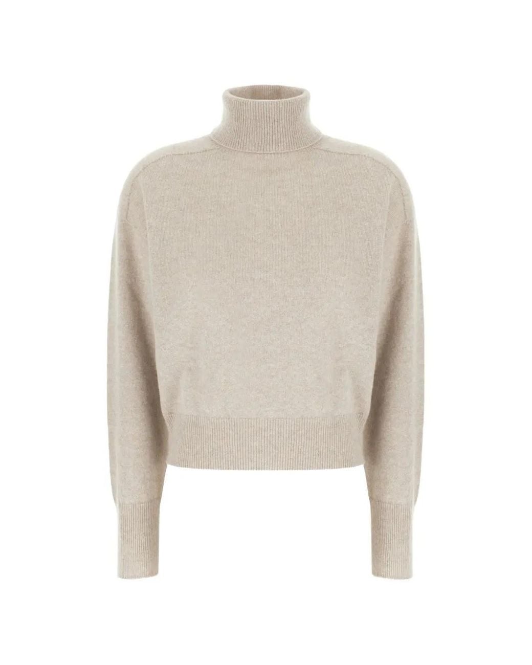 Pull À Bords Côtelés Vanisé en coloris White