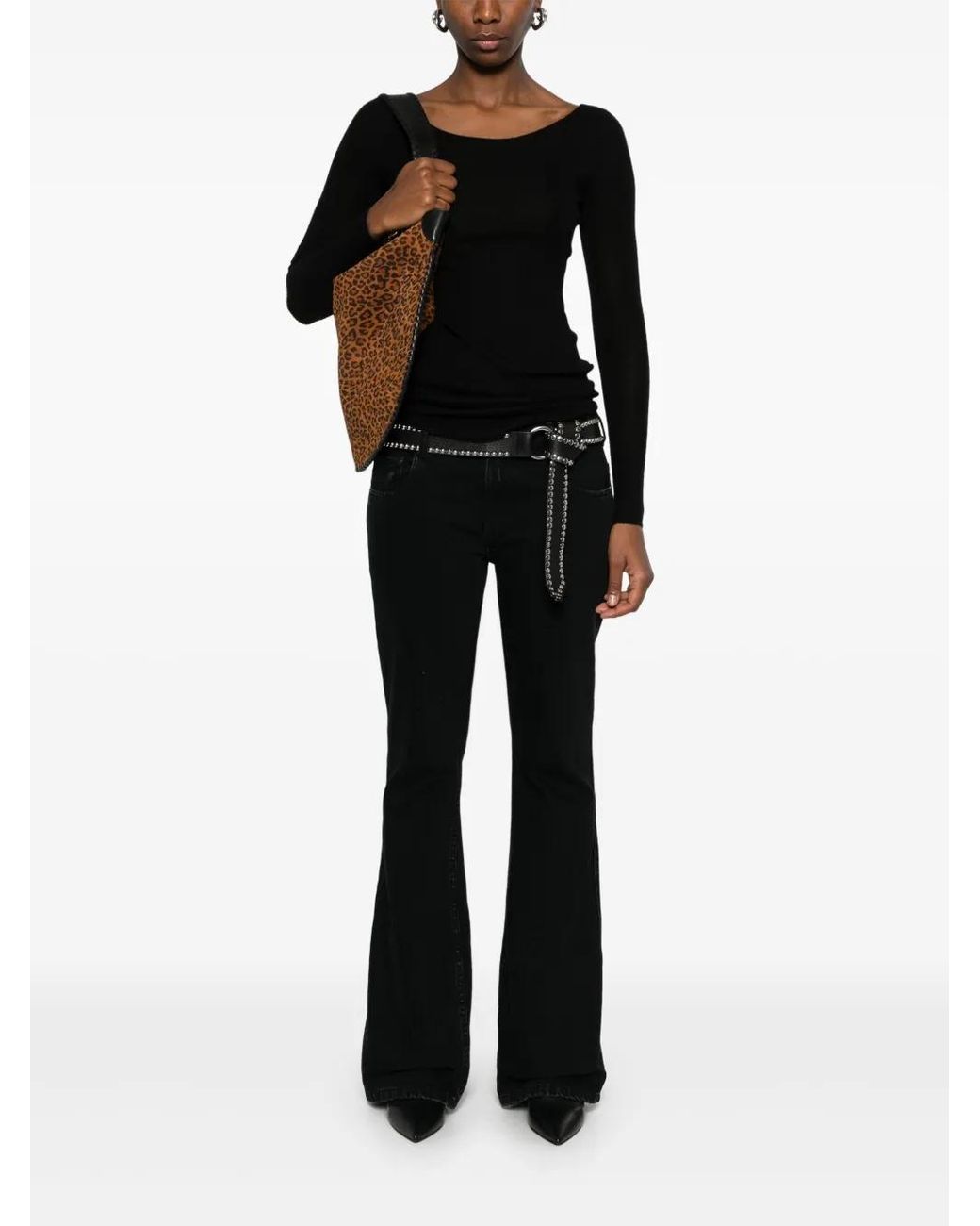 Isabel Marant Black Izzie Top