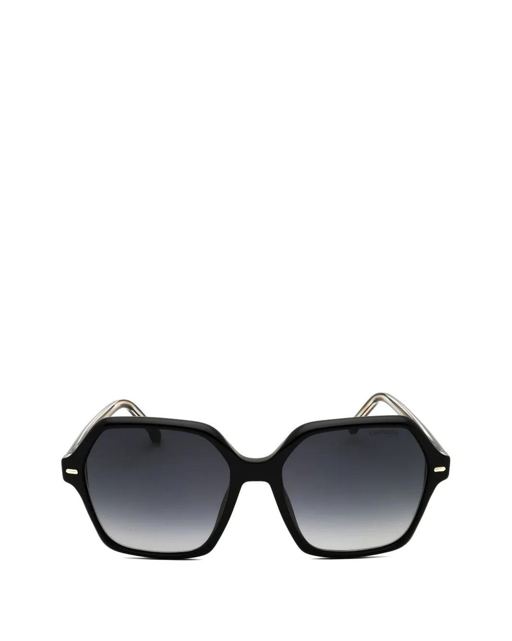 Carrera Black Geometric-Frame Sunglasses