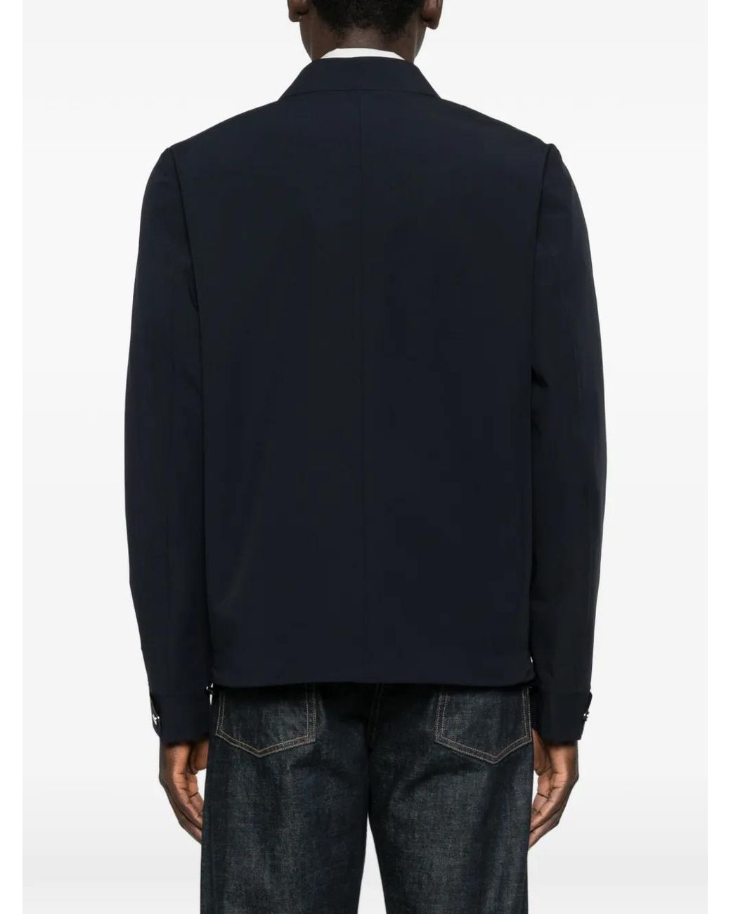 Shacket di Herno in Black da Uomo