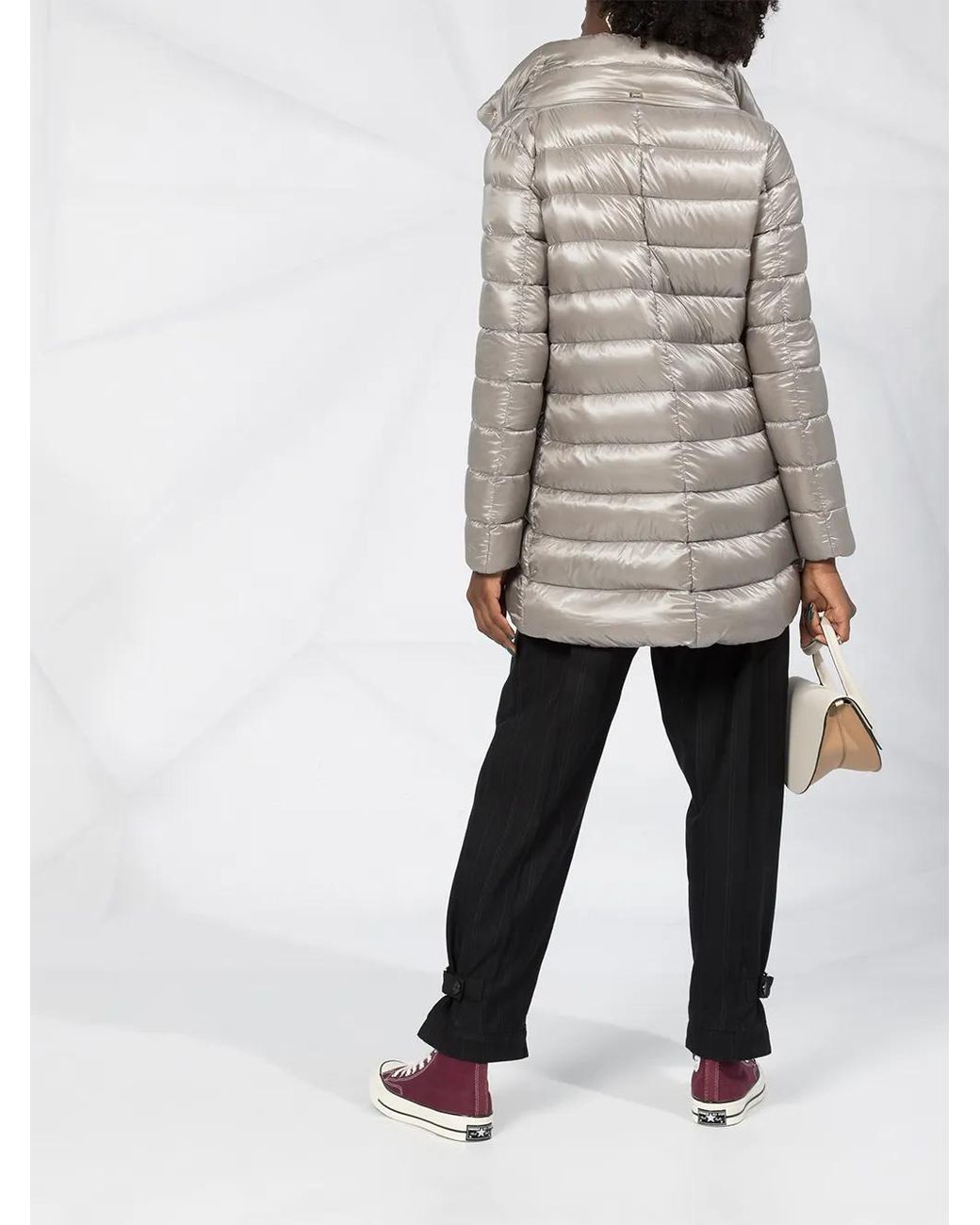 Herno Gray Winter Jackets