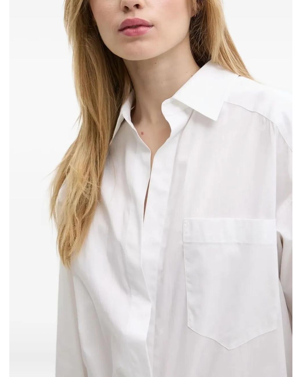 Moschino White Drawstring-Waist Playsuit