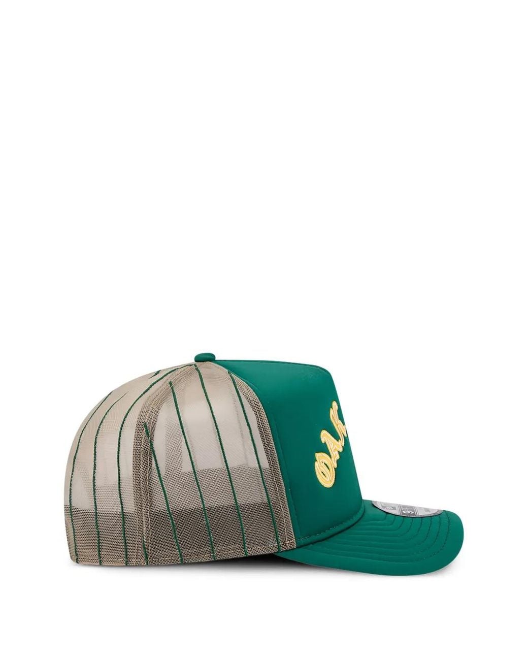 KTZ Green 9Fifty Oakland Athletics Trucker Cap for men
