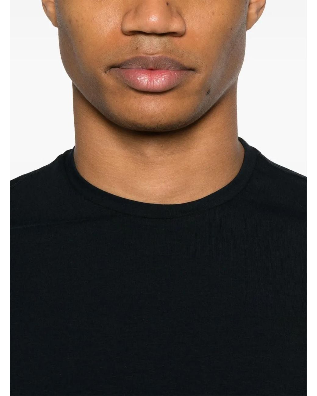 Remus Uomo Black Crew-Neck T-Shirt for men