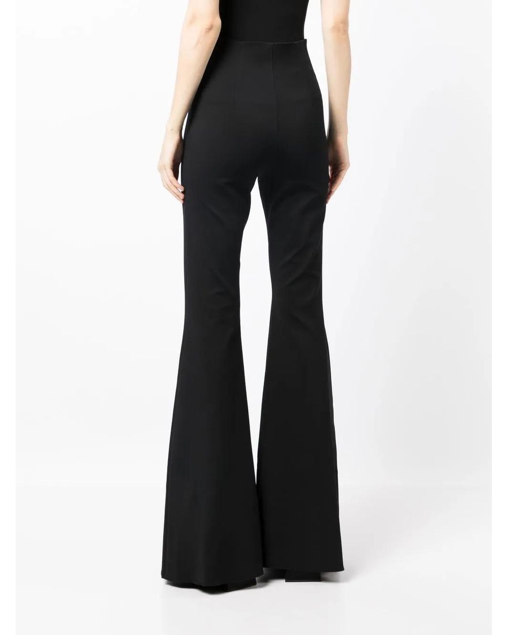16Arlington Black Brisbane Flared Trousers