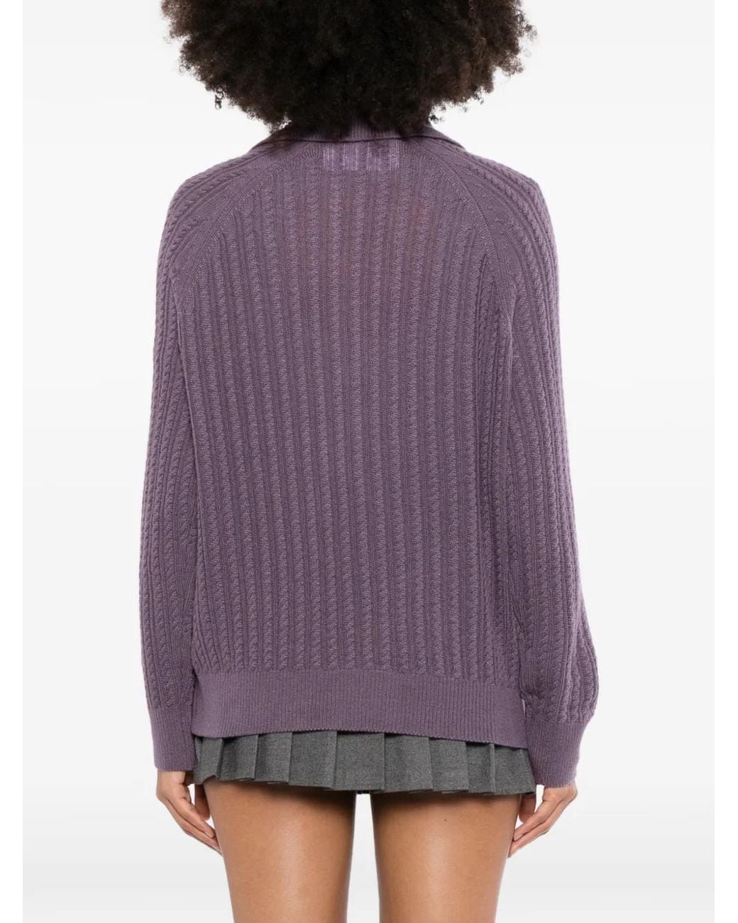 Polo De Canalé CUDDLEUP de color Purple