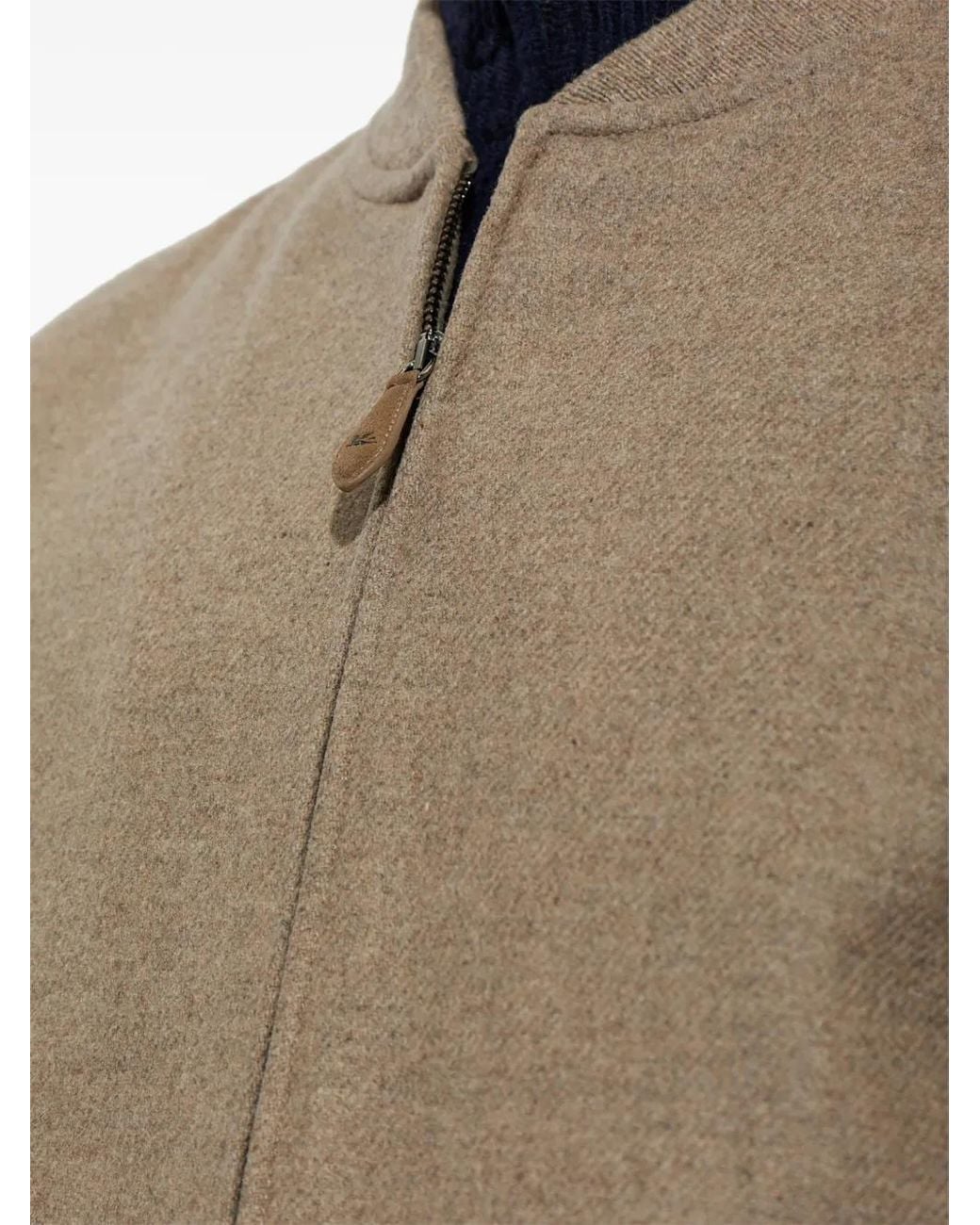 Etro Natural Veste Bomber À Fermeture Zippée for men