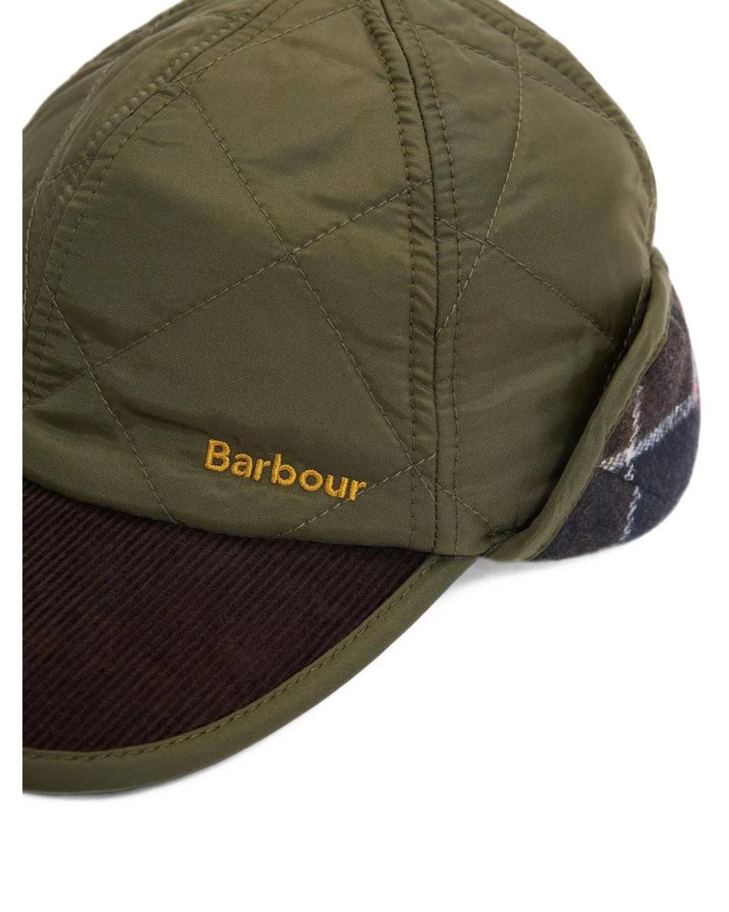 Barbour Green Liddesdale Carpenter Cap for men