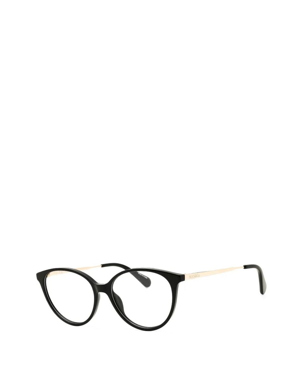 MAX&Co. Black Round-Frame Glasses