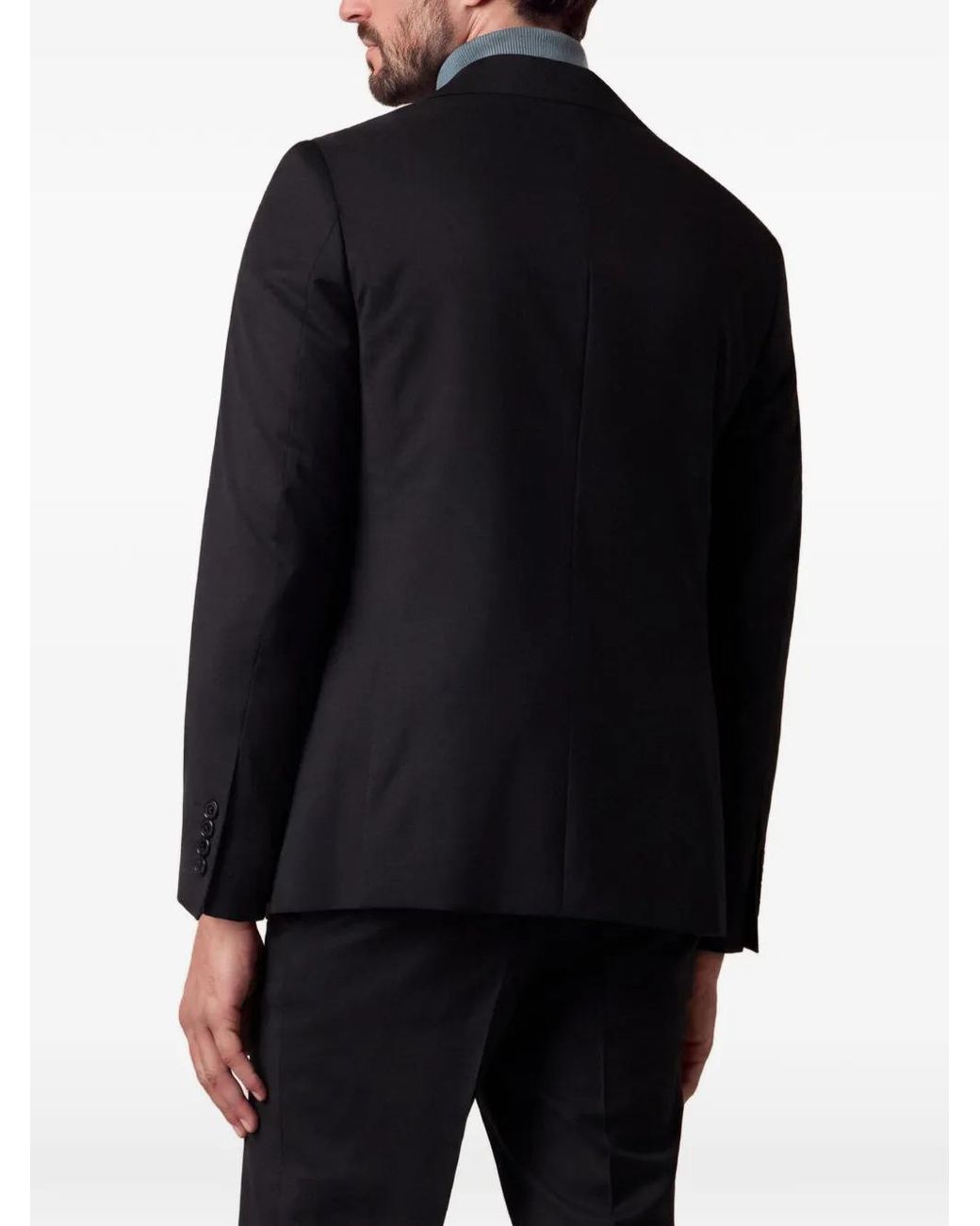 Brooks Brothers Black Single-Breasted Blazer for men