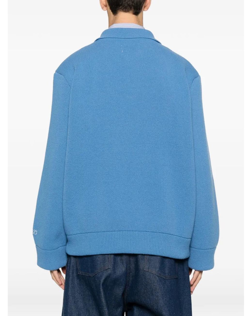 Pull À Col Boutonné LC23 pour homme en coloris Blue