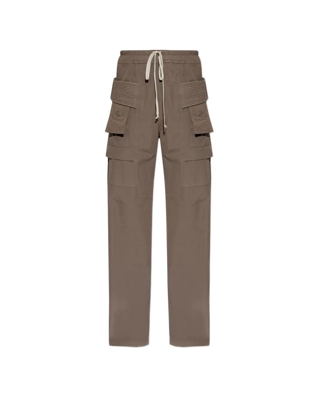 Rick Owens Multicolor Pantalon Droit À Poches À Rabat for men