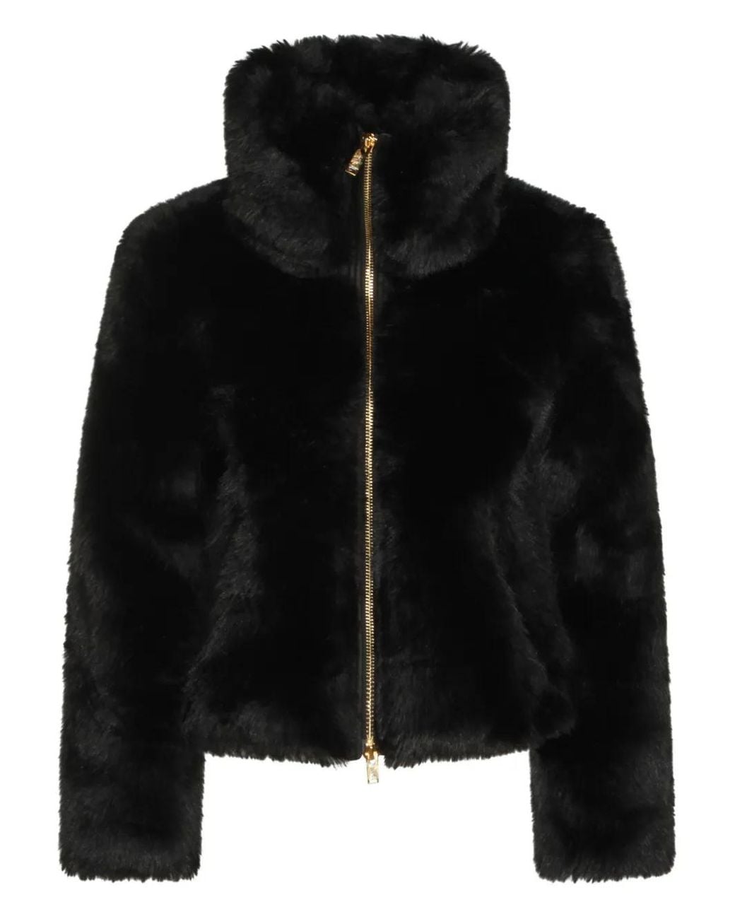 Moose Knuckles Black Funnel-Neck Zip-Fastening Jacket