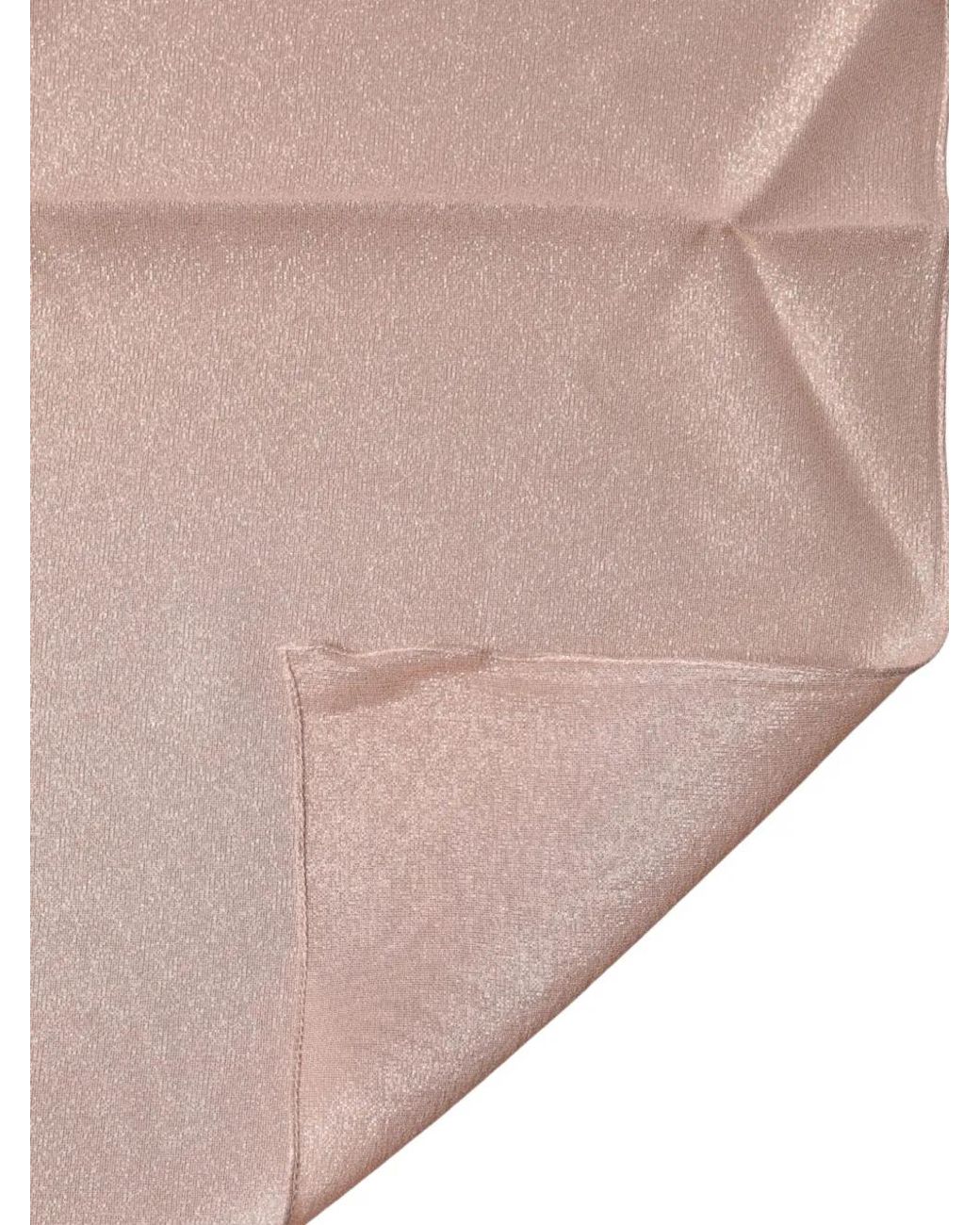 Dolce & Gabbana Pink Square-Shape Scarf for men