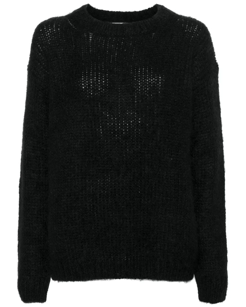 P.A.R.O.S.H. Black Lula Long-Sleeve Sweater