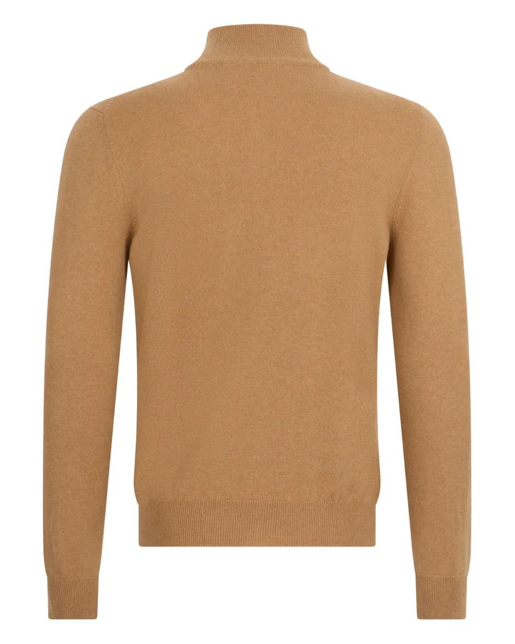 Malo Brown Buttoned Polo Shirt for men