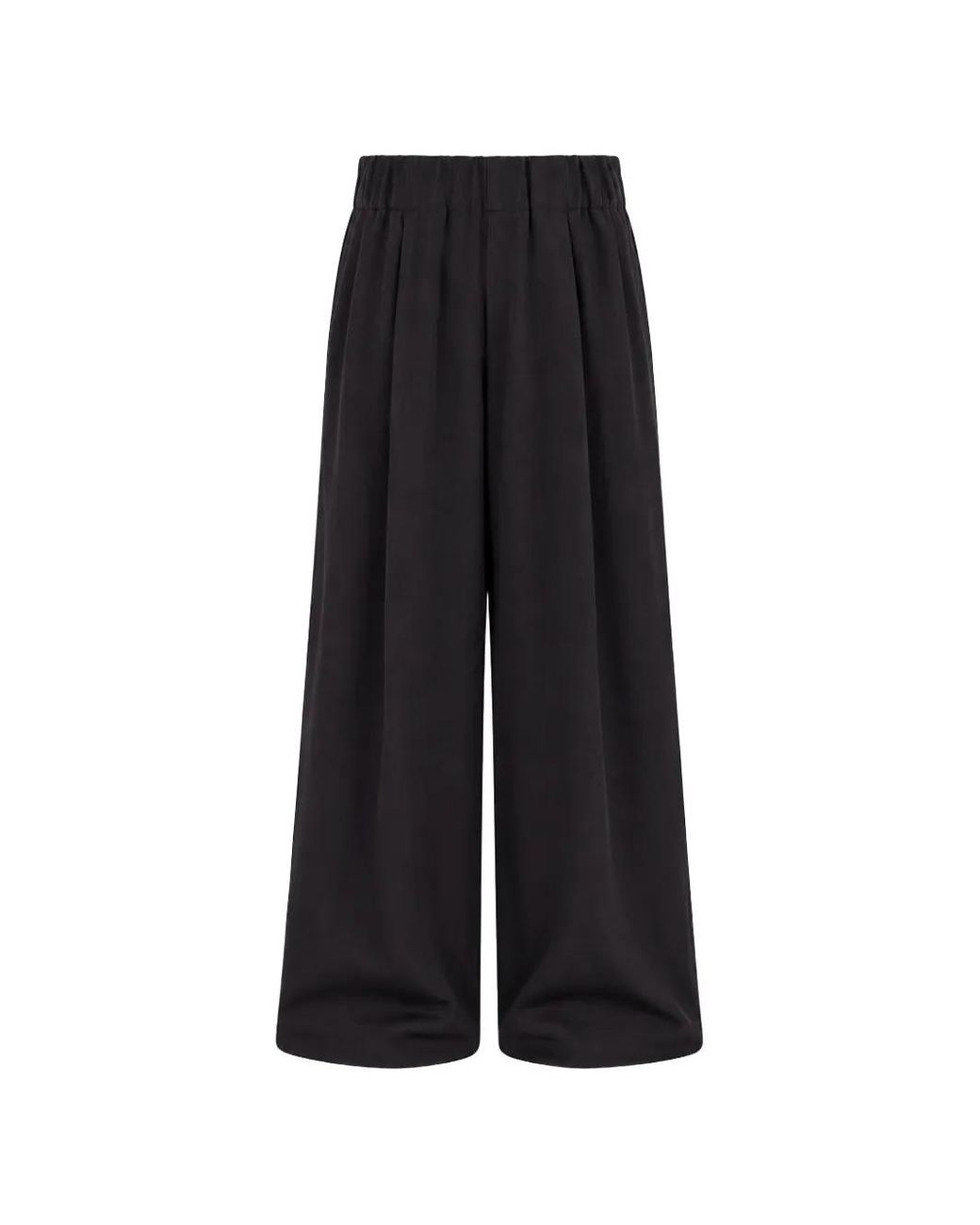 Societe Anonyme Black Gatsby Pleated Trousers