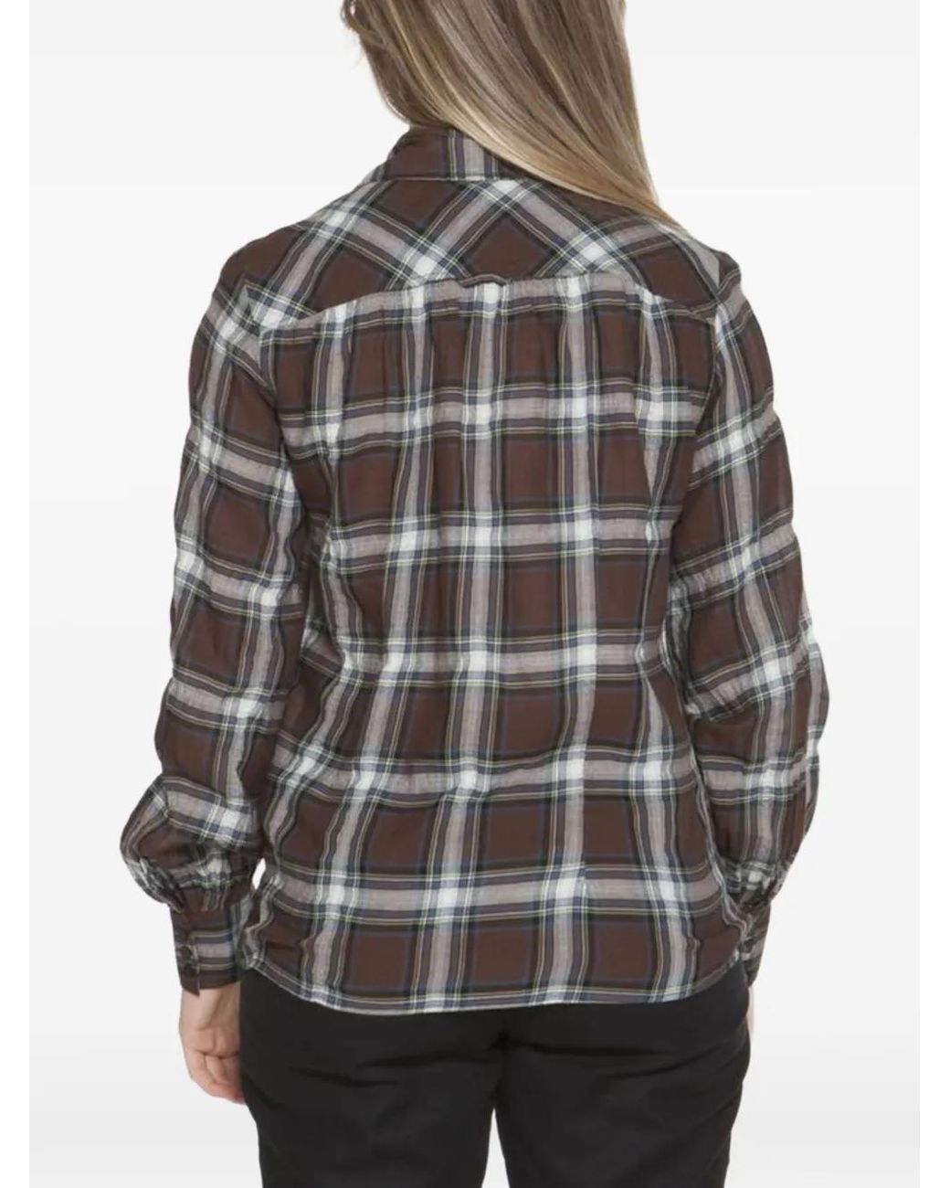 Gant Gray Plaid Pattern Shirt