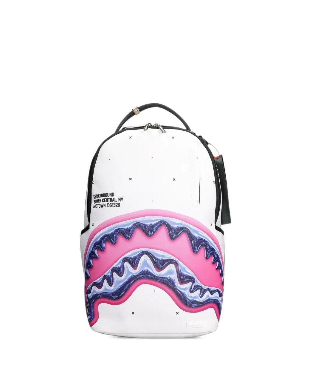 Sprayground White Shark Central Backpack