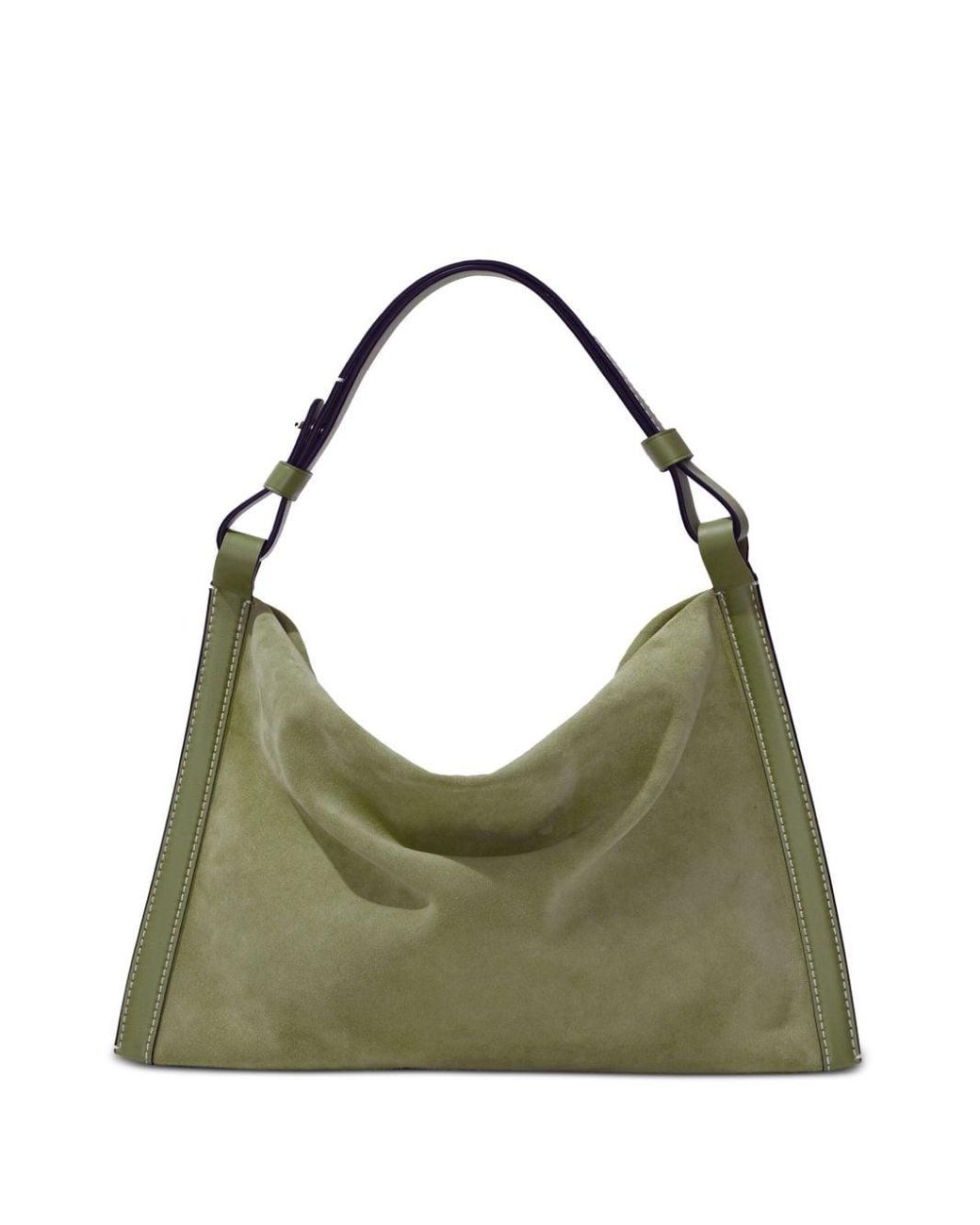 PROENZA SCHOULER WHITE LABEL Minetta Suede Tote Bag in Green Lyst UK