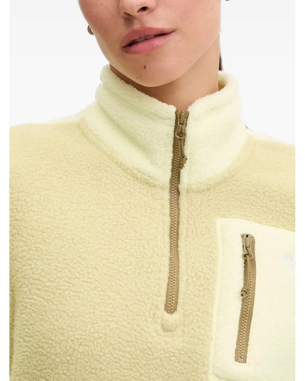 The North Face Natural Fleece-Texture Quarter-Zip Sweatshirt